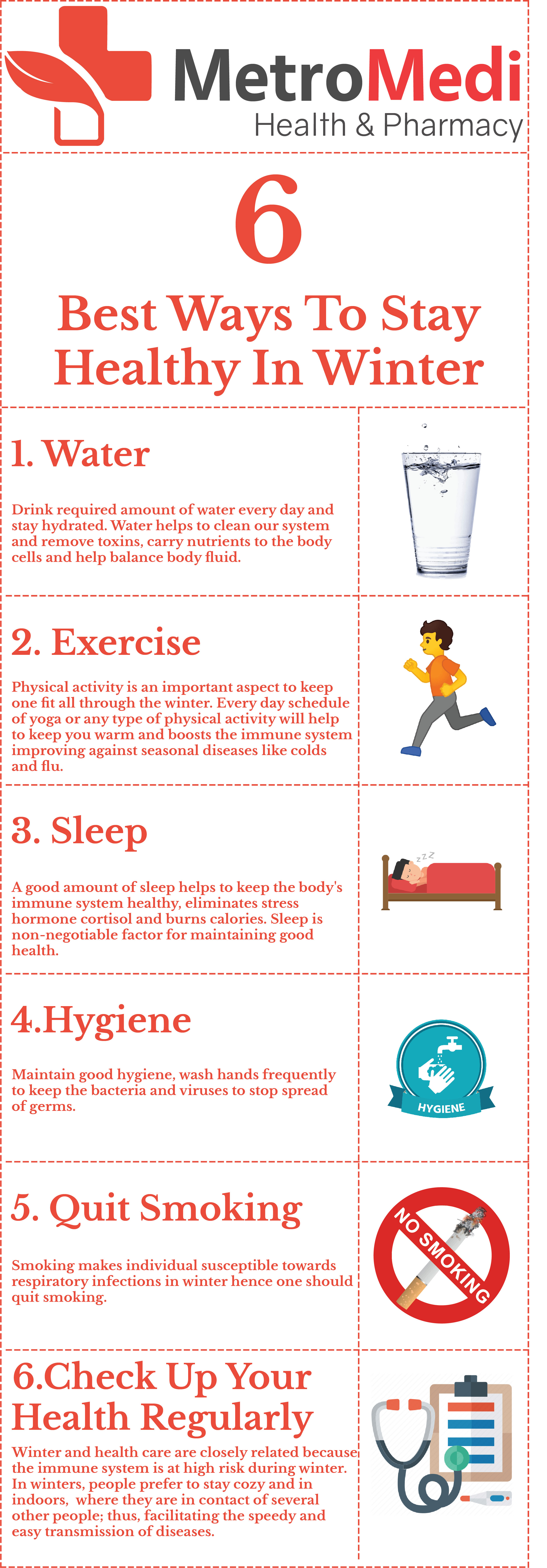 9 Tips to Stay Healthy During Winter