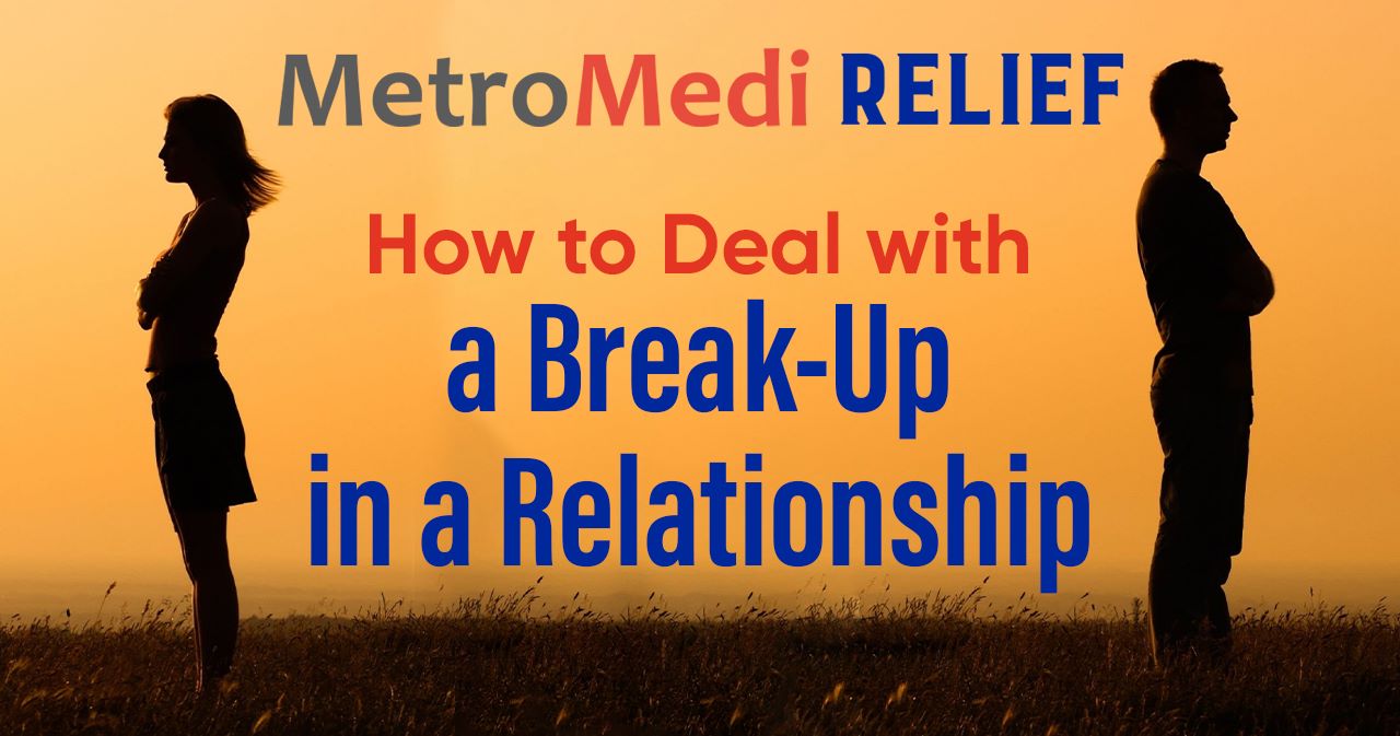 Deal a break-up in a relationship