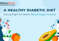 A Healthy Diabetic Diet - Eating Right for Better Blood Sugar Control